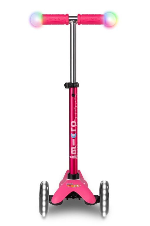 Πατίνι Mini Micro Deluxe Magic LED - Φούξια - Image 5
