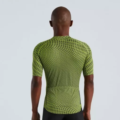 Specialized SL Bicycledelics Jersey Short Sleeve - Hyper Green/Black - Image 2