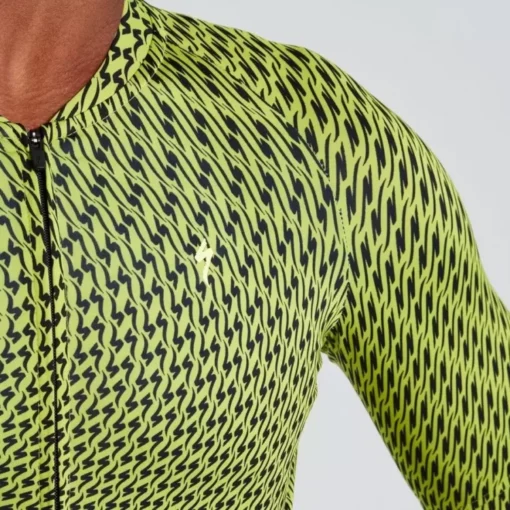 Specialized SL Bicycledelics Jersey Short Sleeve - Hyper Green/Black - Image 3