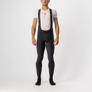 Castelli Velocissimo 5 Bibtight - Black/Red Reflex