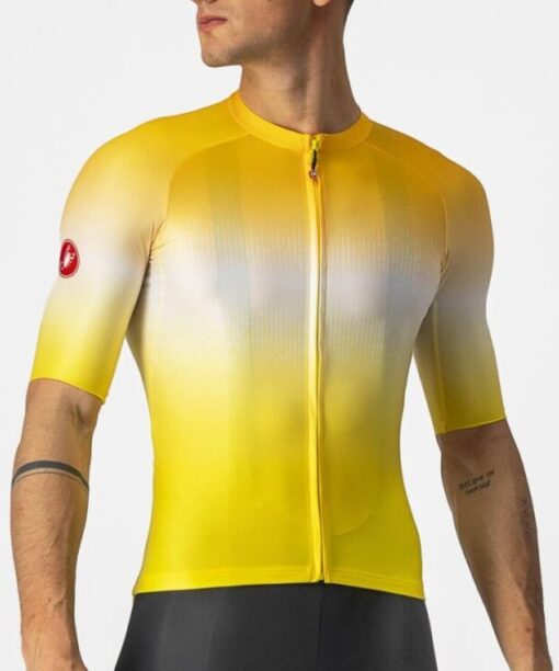 Castelli Aero Race 6.0 Jersey - Maize/Saffron