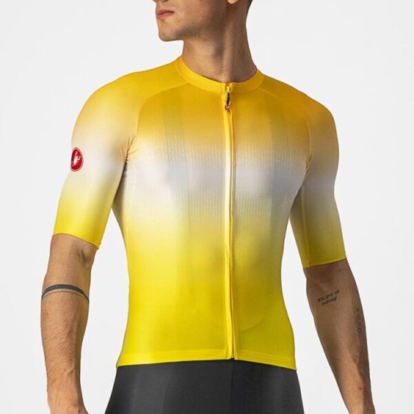 Castelli Aero Race 6.0 Jersey - Maize/Saffron