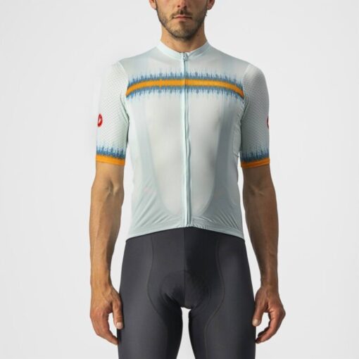 Castelli Grimpeur Jersey - Light Aqua