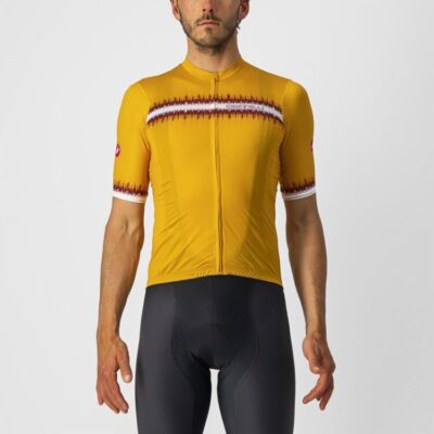Castelli Grimpeur Jersey - Mustard