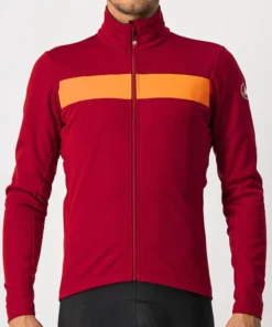 Castelli Paddoppia 3 Jacket - Pro Red / Orange Reflex