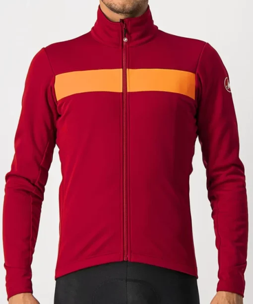 Castelli Paddoppia 3 Jacket - Pro Red / Orange Reflex