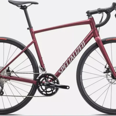 Specialized Allez - Satin Maroon/Silver Dust/Flo Red