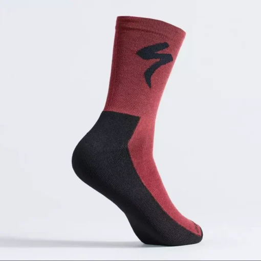 Specialized Primaloft® Lightweight Tall Logo Socks - Maroon