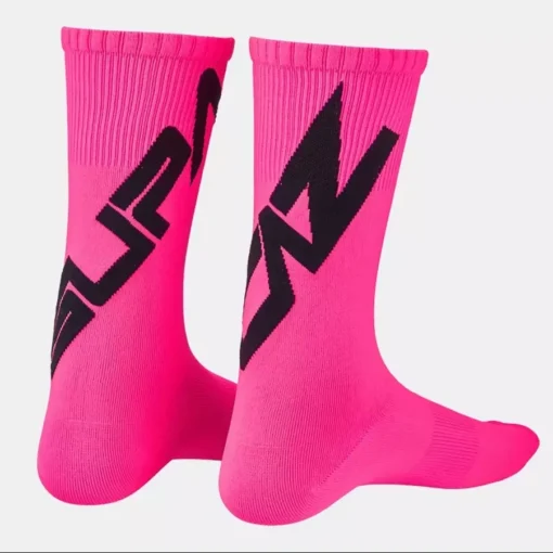 Supacaz SupaSox Twisted Sock - Neon Pink