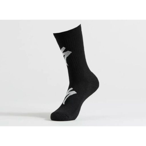 Specialized Techno Mtb Tall Logo Socks - Black - Image 2