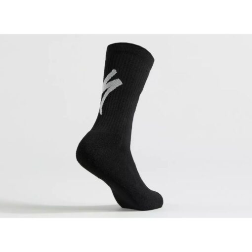 Specialized Techno Mtb Tall Logo Socks - Black