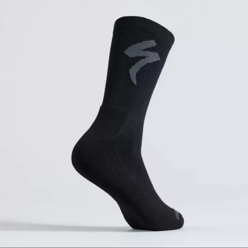 Specialized Primaloft® Lightweight Tall Logo Socks - Black