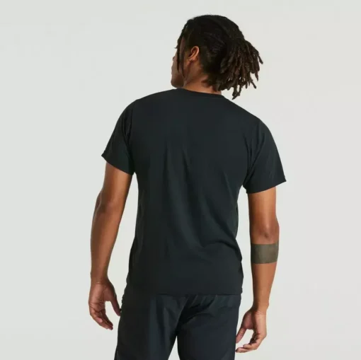 Specialized Logo Tee Short Sleeve T-Shirt – Black - Image 2