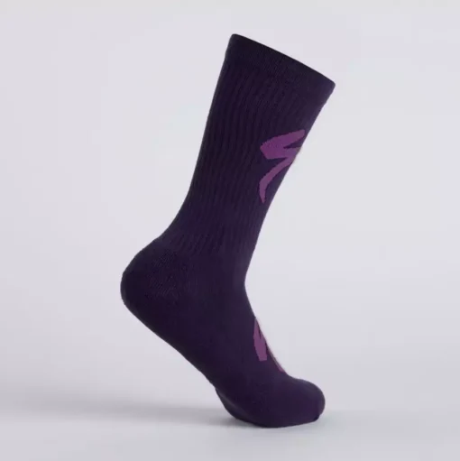 Specialized Techno Mtb Tall Logo Socks – Dusk/Purple Orchid