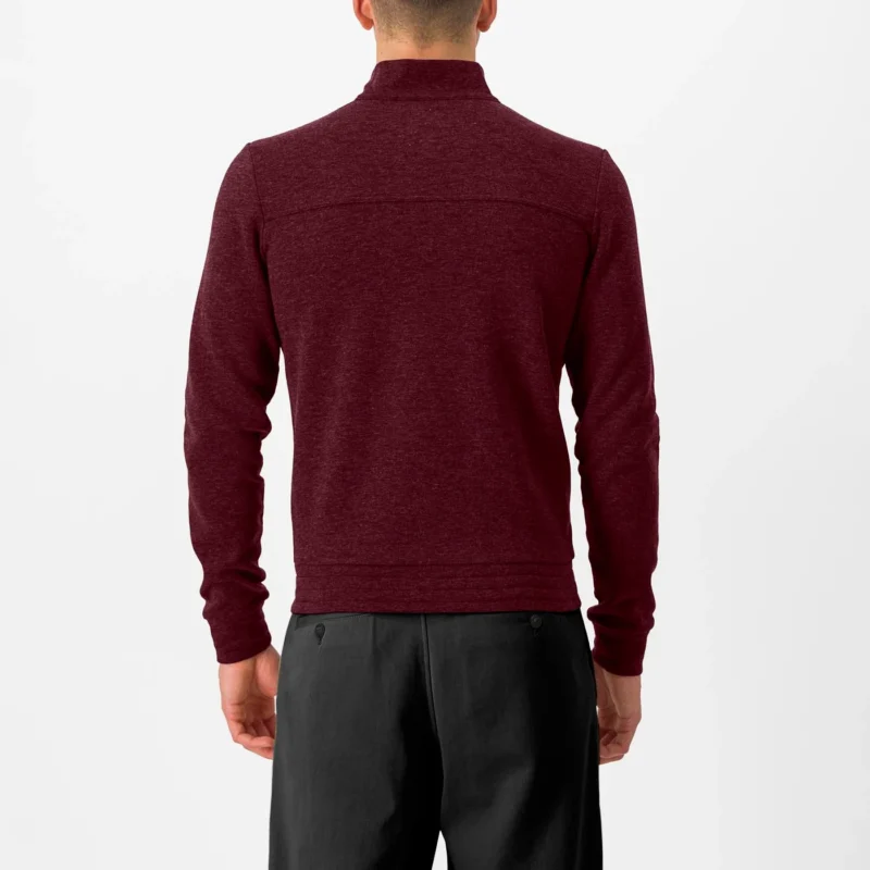 Castelli Vigorelli Track Jacket - Deep Bordeaux - Image 2