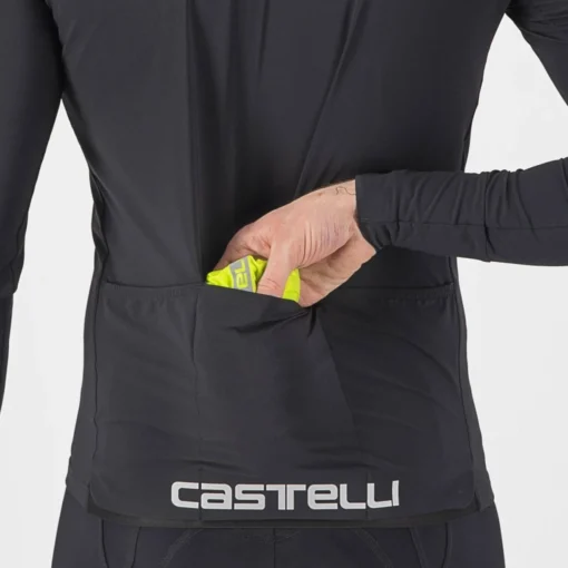 Castelli Squadra Stretch Jacket – Electric Lime/Dark Gray - Image 6