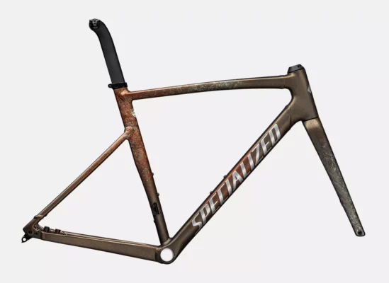 Specialized Allez Sprint Frameset - Copper Multicolor Blurred Impasto / Brushed Liquid Metal