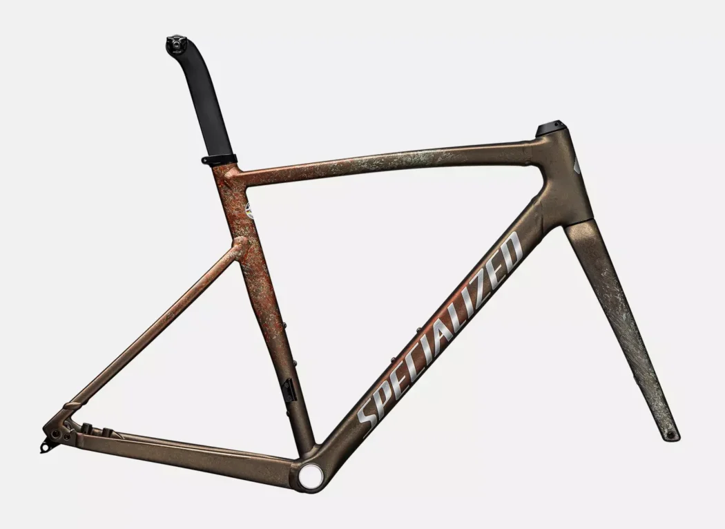 Specialized Allez Sprint Frameset - Copper Multicolor Blurred Impasto / Brushed Liquid Metal