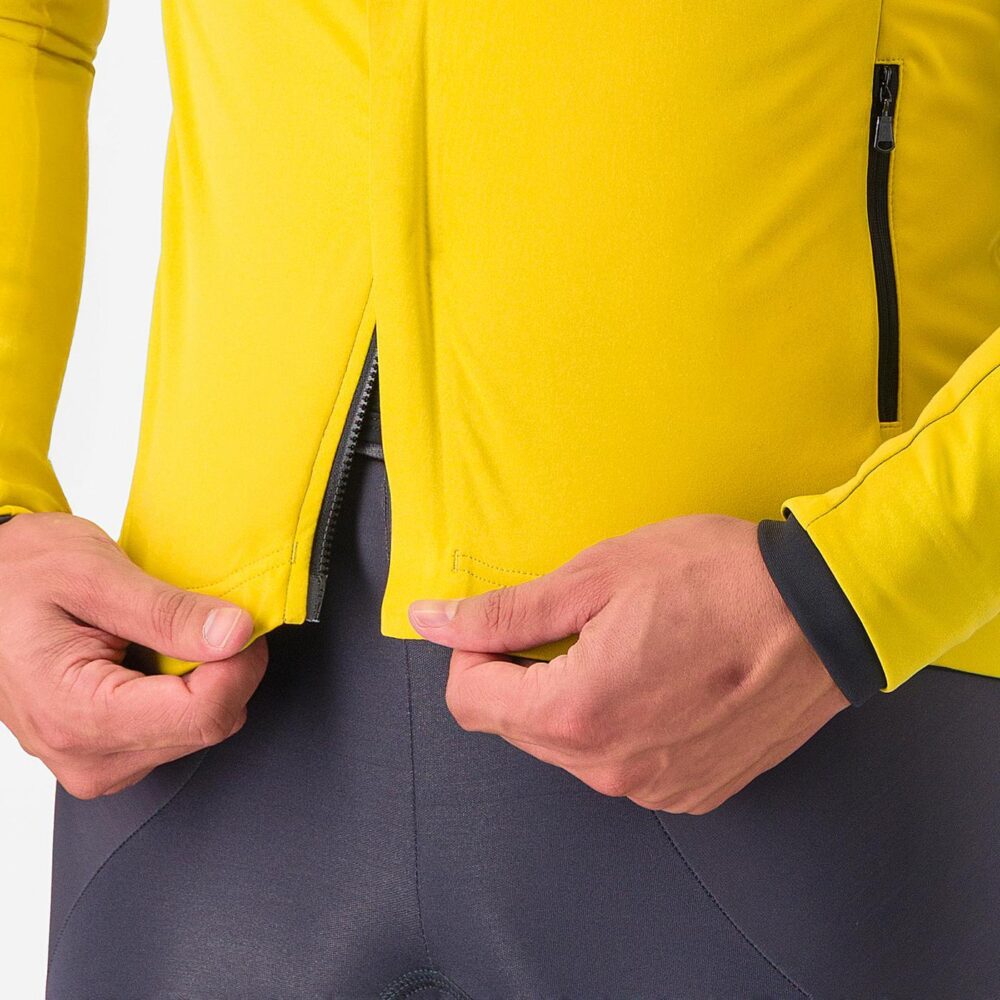 Castelli Alpha 150 Jacket - Mango Mojito / Black - Image 8