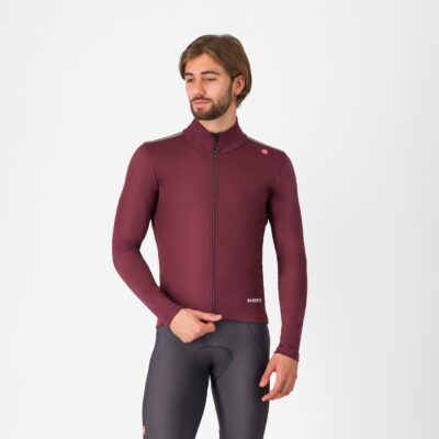 Castelli Espresso Air Jacket - Deep Bordeaux