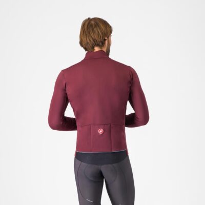 Alternative view of Castelli Espresso Air Jacket - Deep Bordeaux
