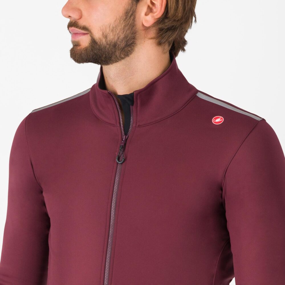 Castelli Espresso Air Jacket - Deep Bordeaux - Image 3