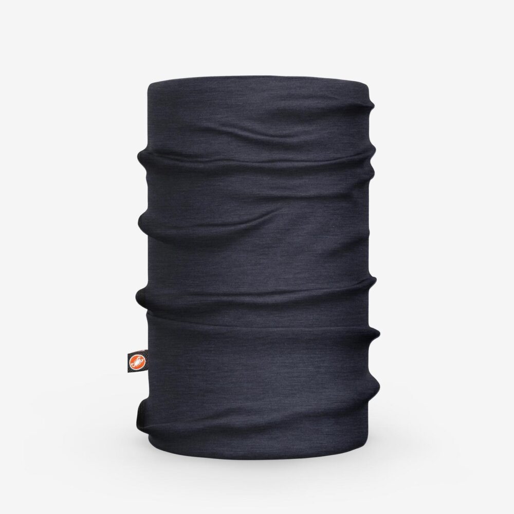 Castelli Merino Neckwarmer - Light Black