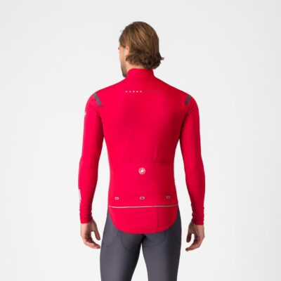 Alternative view of Castelli Perfetto RoS 3 Jacket - Rich Red / Black Reflex