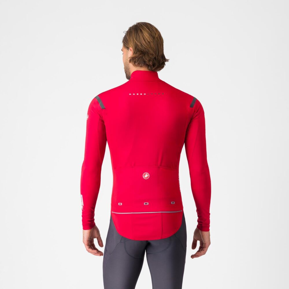 Castelli Perfetto RoS 3 Jacket - Rich Red / Black Reflex - Image 2