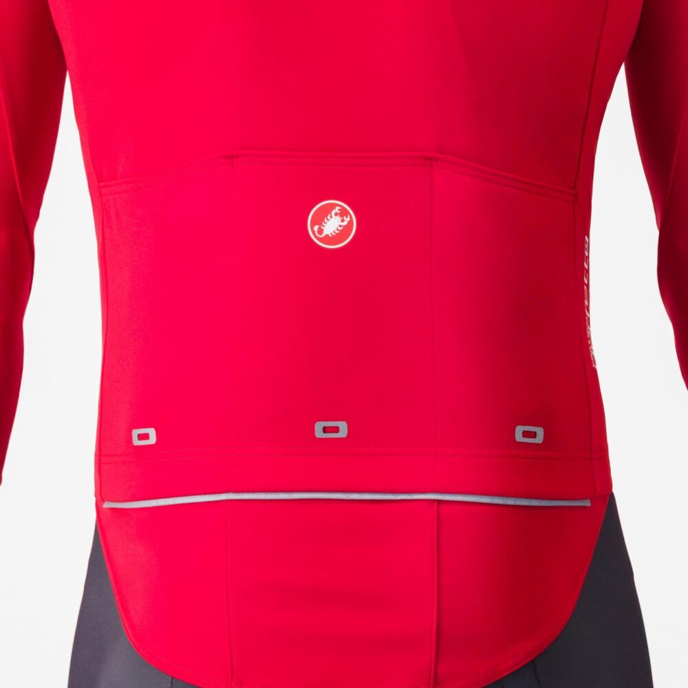 Castelli Perfetto RoS 3 Jacket - Rich Red / Black Reflex - Image 4