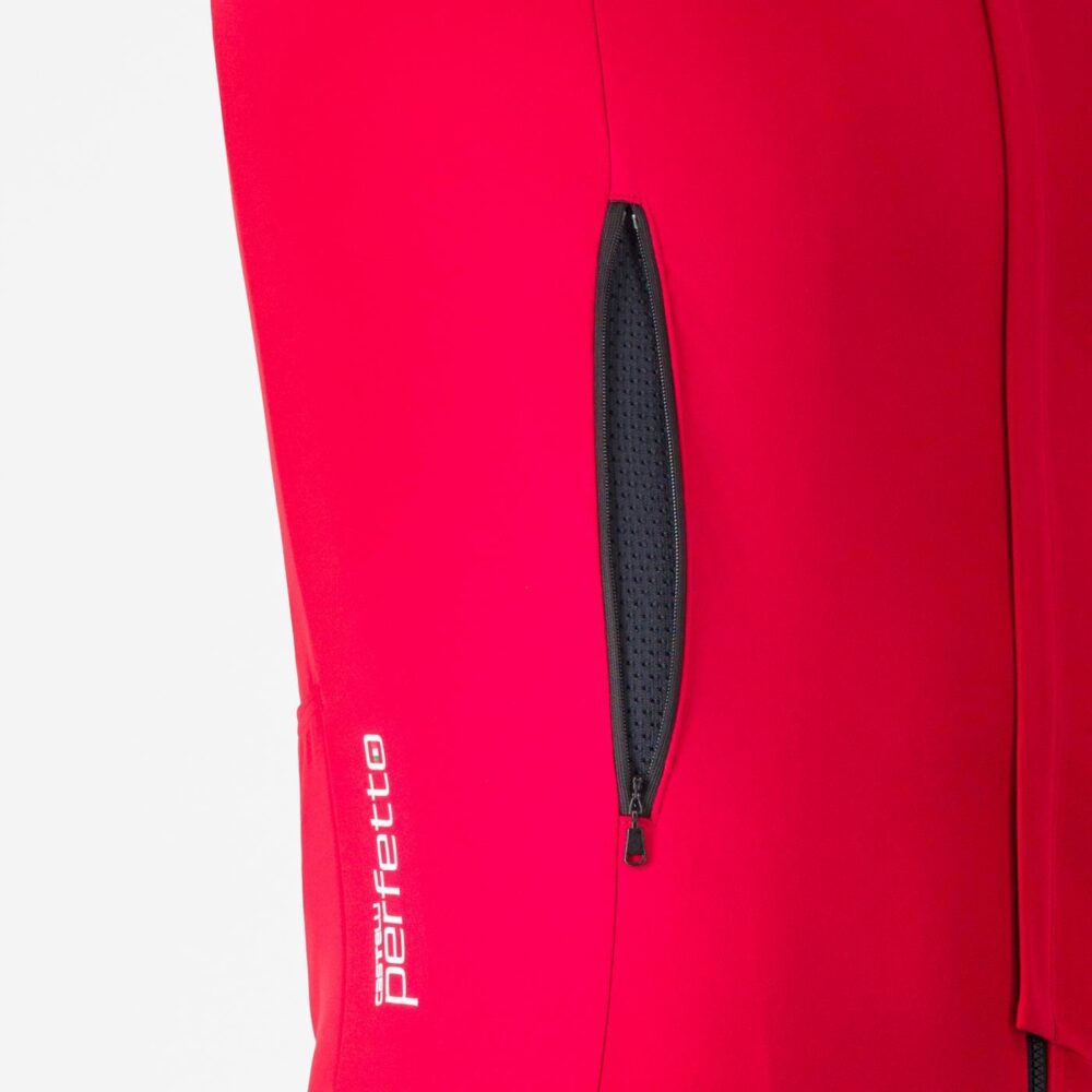 Castelli Perfetto RoS 3 Jacket - Rich Red / Black Reflex - Image 7