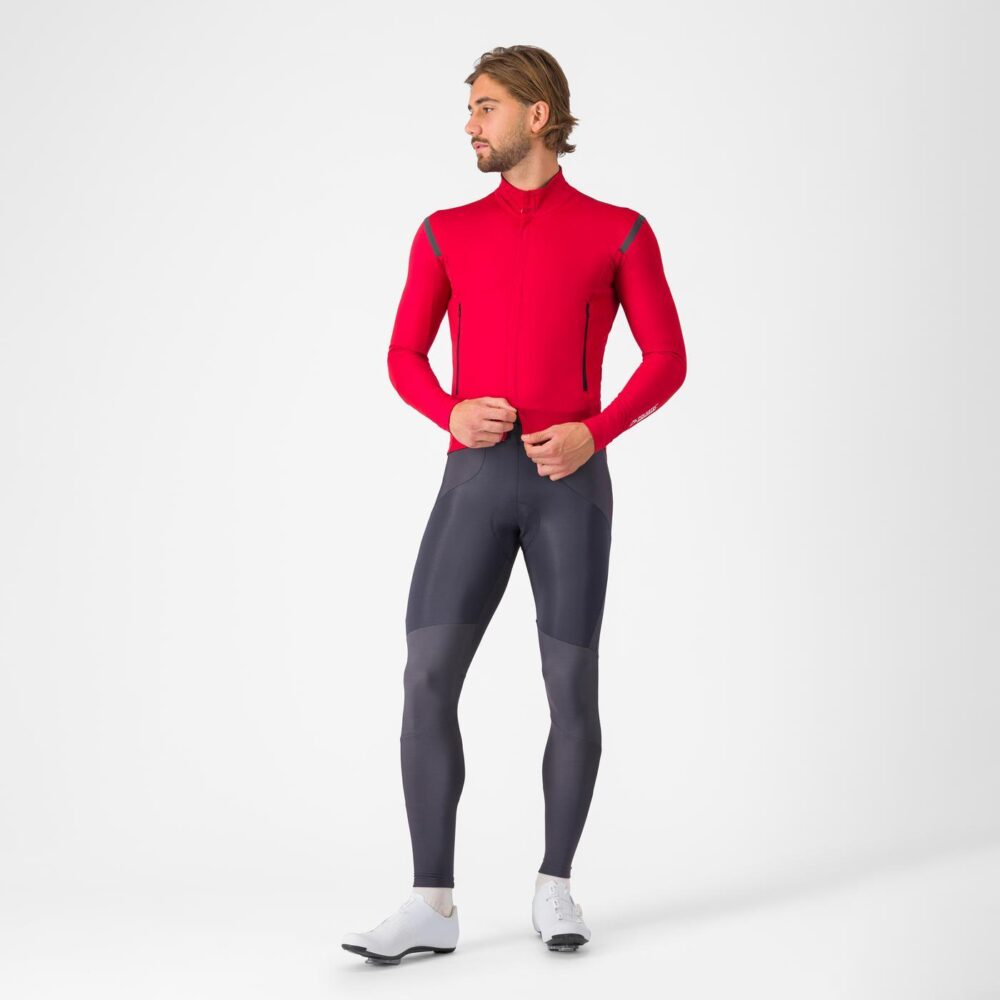 Castelli Perfetto RoS 3 Jacket - Rich Red / Black Reflex - Image 8