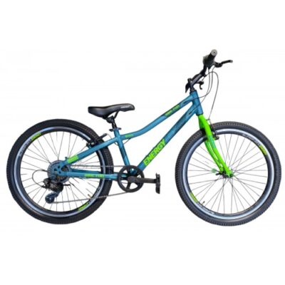 Energy Bike Fun 24" - Blue Neon Green - 7 speed